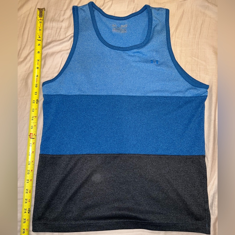 Under Armour Blue Men’s medium tank top